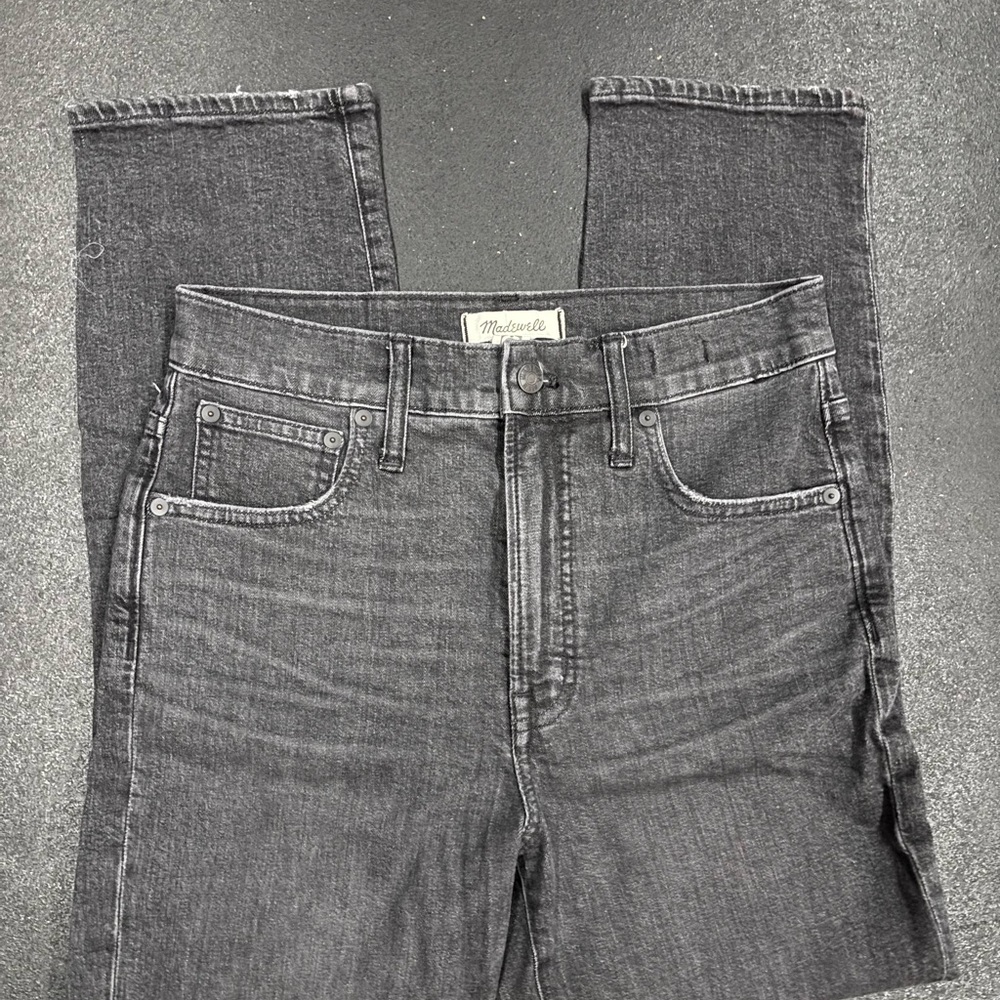 Madewell Womens Perfect Vintage Crop Straight Jeans sz 27